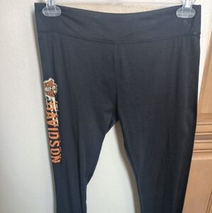 Harley-Davidson Black Leggings